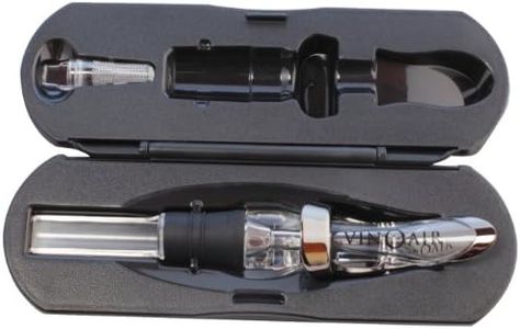 Corkpops VinOair Premier Wine Aerator, Clear