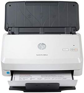 HP ScanJet Pro 3000 s4 (6FW07A) 40ppm USB 3.0 Color Duplex Scanner with 50-page ADF for Documents, Photos, Receipts, and Cards. TWAIN/ISIS drivers included