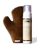 Flawless Tan Kit Gift Set - By Lusso Tan - Tanning Ritual For Your Flawless Tanned Body, Face & Hands. Mid-Tone Self Tan Mousse And Velvet Application Soft, Double Sided Tanning Mitt