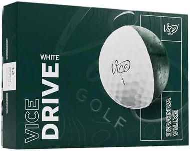 Vice Drive Golf Balls (2025 Model) (White)