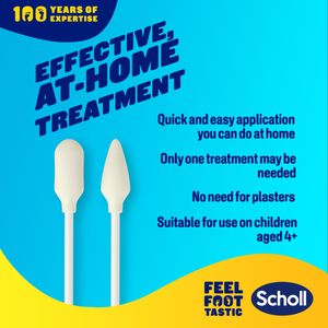 Scholl Verruca & Wart Freeze Remover Kit, 80ml – Effective Treatment, 1 Pack