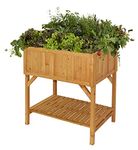 Vegtrug RP6001N Raised Planter - Natural, 78x58x80 cm