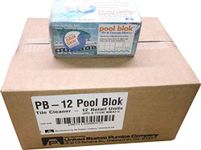 Pool Block, PB-12 by US Pumice, Case of 12, Pumie PoolStone, 100% Natural Pumice Stone for Pools & Spa Tile, Grout & Concrete Cleaning (12)