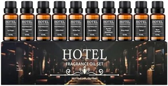 Hotel Collection Diffuser Essential Oil Gift Set,Hotel Scents for Home,Stress Relief Air Freshening,My Way,The Beach Villas and Other Luxury Hotel Scents