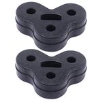 HouYeen Rubber Exhaust Muffler Hanging Insulator Mounting for XF XJL XJ C2C32948 Black Pack of 2