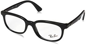 Ray-Ban Unisex Kids’ 0RY 1584 3542 48 Optical Frames, Black