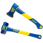 Estwing Power Duo 2pc Set, 4 lb. x 16" Sledge Hammer and 1.25 lb x 14" Axes with Fiberglass Handle