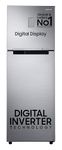 Samsung 256 L 3 Star Digital Inverter Frost-Free Double Door Refrigerator Appliance (RT30C3433S9/HL,Refined Inox 2023)