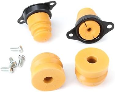 Rear Bump Stops Axle Jounce Bumper for 2005-2012 Ford Mustang, Front & Rear Bump Stops Replacement for M-5570-A, 2 Pairs, Compatible with V6, GT, Shelby GT500