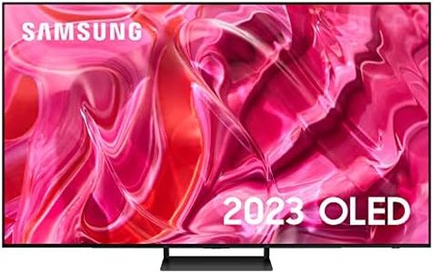 Samsung 55 Inch S90C 4K OLED HDR Smart TV (2023) OLED TV With Quantum Dot Colour, Anti Reflection Screen, Dolby Atmos Surround Sound, 144hz Gaming Software & Laserslim Design With Alexa