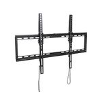 ProperAV Fixed Flat Wall TV Bracket 37" 40" 42" 43" 46" 50" 55" 60" 65" 70" 75" Tilt 8° VESA Max 600x400 Black