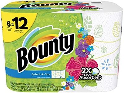 Bounty Select-A-Size Paper Towels Print, 6 ct