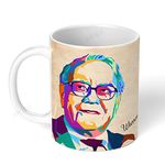 Akipi Stock Market Trading Intraday Warren Buffett Quote ARM407 Ceramic Coffee Mug 11oz