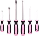 Pink Power Magnetic Screwdriver Set