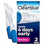 Clearblue Pregnancy Tests, Early Detection Pregnancy Test, Kit of 2 Tests, 99% Accurate Results