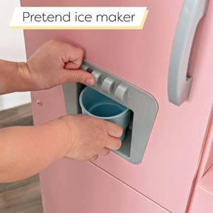 KidKraft Pink Vintage Toy Kitchen – Pretend Play Set for Kids