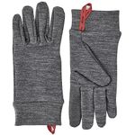 Hestra Touch Point Warmth Liner - Machine Washable, Touch Screen Compatible Liner for Additional Layering Or As A Thin Glove - Grey - 7