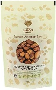 Carboor Harvest Roasted Salted Cashews with Skin On 250 g