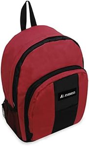 Everest, Sac à Dos Enfant, Bordeaux/Noir (Rouge) - BP2072-BURG/BK