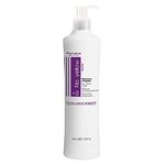 Fanola No Yellow Mask | Anti Brass Colour Depositing Purple Mask | Hair Toner Mask to Remove Yellow Tones & Brassiness from Blonde, Silver, Gray, and Highlighted Hair (350 mL)