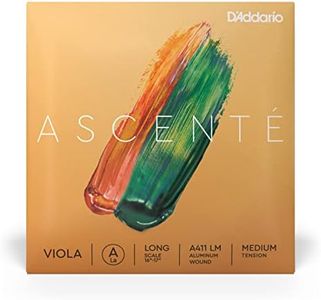 D'Addario Ascenté Viola A String, Long Scale, Medium Tension