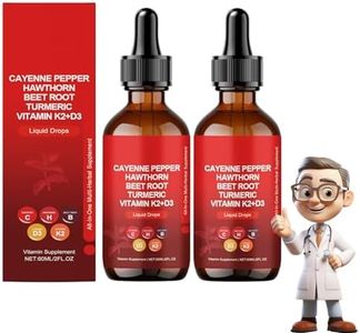 AELURO Cayenne Pepper Drops, Rethes Cayenn e Peppe r Liquid Drop s,Natural Cayenn e Peppe r Liquid Drops,Cayenne Pepper Extract,60ml