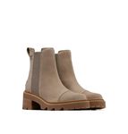 SOREL Women's Joan Now Chelsea Boot - Omega Taupe, Gum 2-11