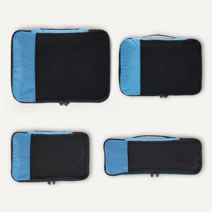 Amazon Essentials Packing Cubes Set – Sky Blue Travel Organizers