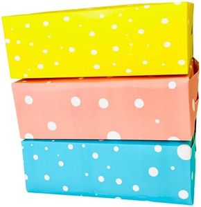 APSAMBR®- 6 PCS Cupcake Boxes with Inserts 6 Holders,10x7x3.5inch Large Designer Box Standard Bakery Boxes with Window Food Grade Cake Carrier Container for Muffins,Gift Treat Box Bulk