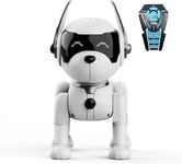 Remote Control Robotic Dog - Dancing, Singing, Touch Interaction Toy - Intelligent Dog with Programming Mode - Perfect for Kids ages 3+