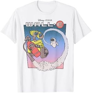 Disney Pixar Wall-E Fly Eve Retro Distressed T-Shirt