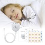 Bedwetting Alarm for Boys and Girls, USB Rechargeable, Pee Alarm with Music Optional and Volume Control, Potty Alarm with Sounds and Vibration, Bed-wetting Sensor for Kids