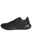 adidas Men's RunFalcon Wide 3 Sneaker, core Black/core Black/Carbon, 9 UK