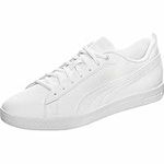 Puma Women Puma Smash Wns V2 L Sneakers, Puma White-Puma White, 6 UK