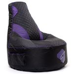 Gouchee Home Beadbox Gaming Bean Bag Chair Purple, X-Large