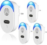 Ultrasonic Pest Repeller, Powerful Mouse Repellent Plug In Pest Control - Effective Against Mice, Rats, Mosquitoes, Spider, Cockroach, Moths, Ants Etc Insect And Pest, Harmless To Pets And Human