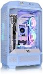 Thermaltake Tower 300 Hydrangea Blue/Micro-ATX Computer Case/ 2x140mm Pre-Installed Fans /2 Year Warranty