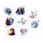 Disney Frozen 2 Tattoos | 2" x 1 3/4" | Multicolor - 8 Pcs.