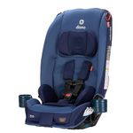 Diono Radian 3R, All-in-One Convertible Car Seat, Rear and Forward Facing, 10 Years 1 Car Seat, Slim Fit 3 Across, Blue Surge