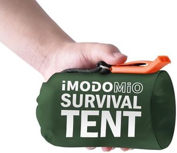 Life Emergency Tent Survival Shelter, 2 Person Mylar Tube Tent