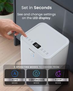 Pro Breeze OmniDry 12L Dehumidifier – Compact Home Moisture Removal