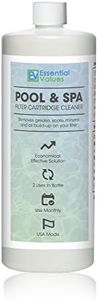 Spa Filter Cleaner (32oz, 2 Uses), Pool Filter Cleaner | Made in USA - Hot Tub Cleaner, Excellent Cleaning Solution for Both Pool Filters & Spa Filters