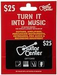 Guitar Center Gift Card $25