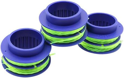 UouGool 6 Pack String Trimmer Line Replacement Spool, Compatible with Kobalt KLS 124-03, 0.08-Inch, 20-Feet