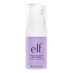 e.l.f. Brightening Lavender Face Primer, Face Makeup Primer For Neutralizing Uneven Skin Tones & Brightening Complexion, Vegan & Cruelty-free