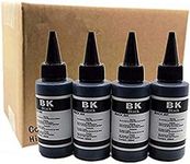 Black/Cyan/Magenta/Yellow Universal Refill Ink Kits Suit for Eposn for Canon for HP for Brother All Inkjet Printer (100ML 4BK)