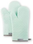 KitchenAid Asteroid Oven Mitt Set, Mineral Water Aqua