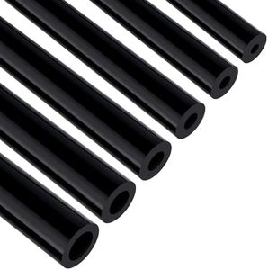 EVIL ENERGY 1/8 5/32 3/16 1/4 5/16 3/8 Silicone Vacuum Tubing Hose Line Kit 10FT 130PSI Max Pressure Black (3mm 4mm 5mm 6mm 8mm 10mm)