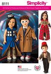 Simplicity Creative Patterns Simplicity Patterns Costumes for 18 Inch Dolls Size: One Size (One Size), 8111