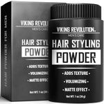 Viking Revolution - Hair Powder - Hair Styling Powder Men - Texture Powder - Easy to Apply Styling Powder - Mattifying and Volumizing - Residue Free - 28 g